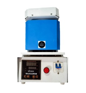 Johnson Tools Technology Italian Model Single Phase Melting Furnace For Gold and Silver Jewellery/Other Metal with MCB (Capacity Of 1 kg)